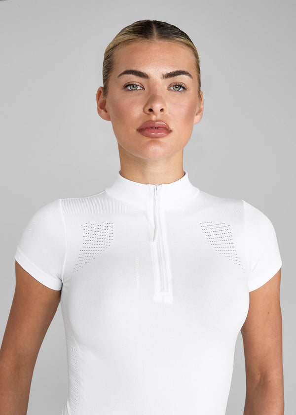 3D Woven Stævne T-Shirt - Hvid