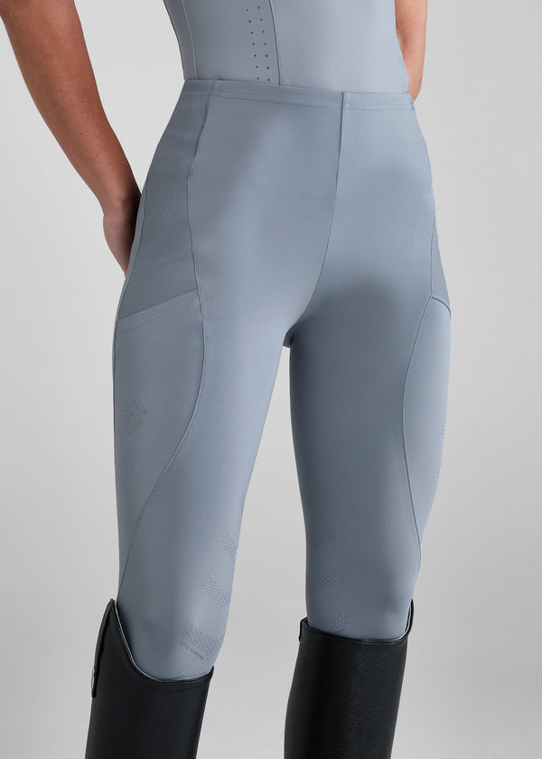 Core Leggings - Ash Blue Knee Grip