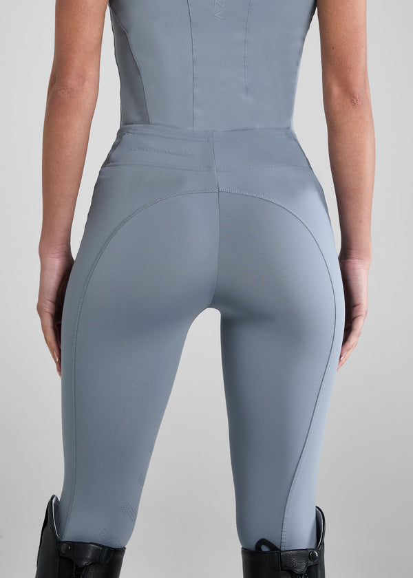 Core Leggings - Ash Blue Knee Grip