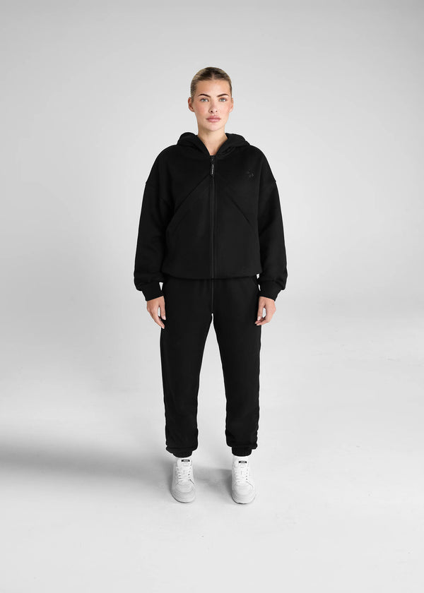 Premium Full Zip Hoodie - Sort