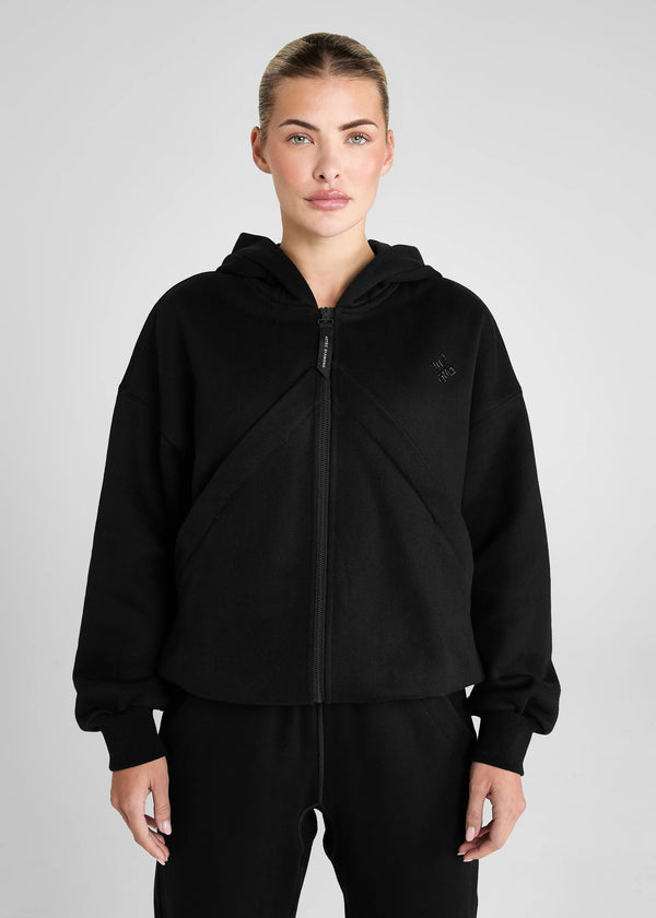 Premium Full Zip Hoodie - Sort