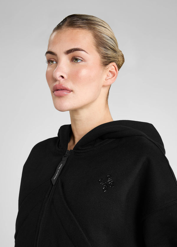 Premium Full Zip Hoodie - Sort