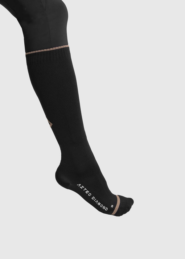 Premium Sock 2 Pack - Sort/Nude