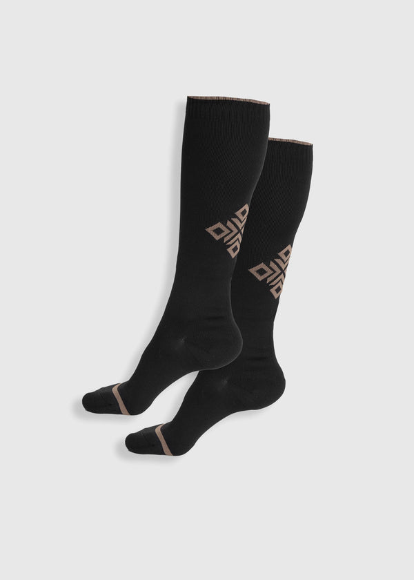 Premium Sock 2 Pack - Sort/Nude