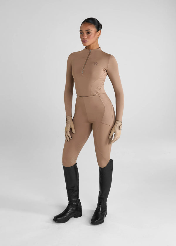 Core Leggings - Camel Fuld Grip