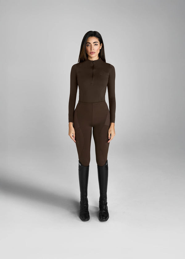 Core Leggings Fuld Grip - Mocha