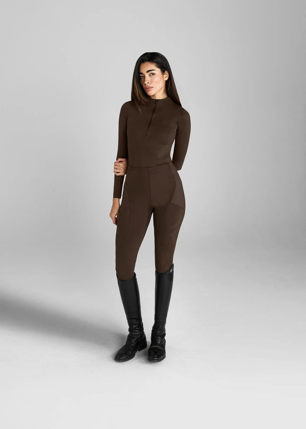 Core Leggings Fuld Grip - Mocha