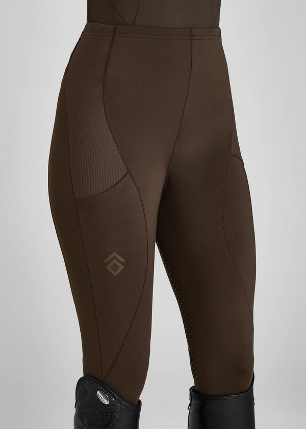 Core Leggings Fuld Grip - Mocha