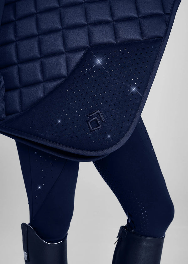 Spring Underlag Med Crystal - Navy