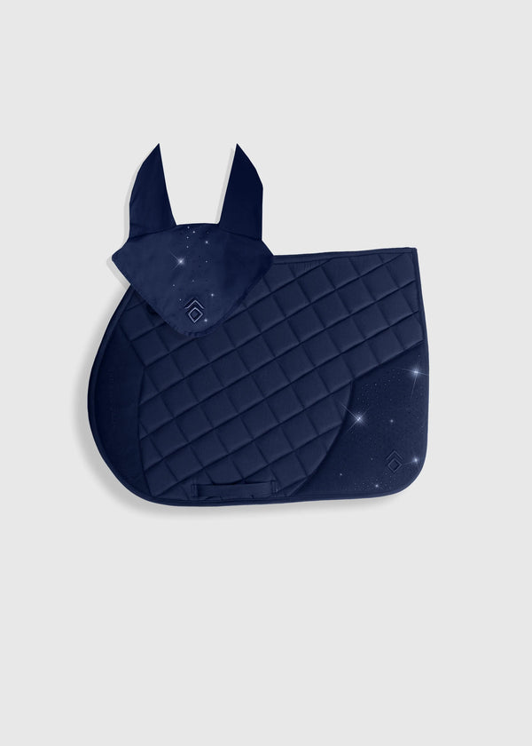 Spring Underlag Med Crystal - Navy