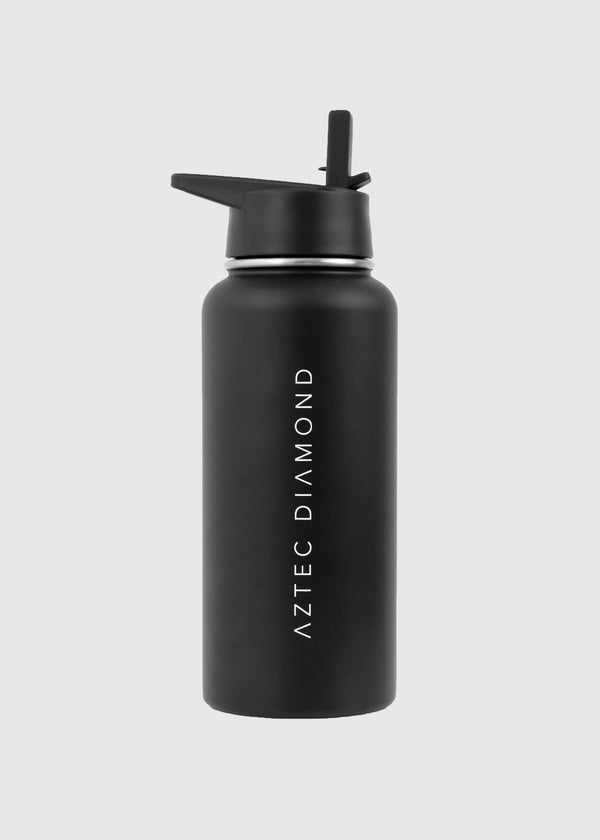 Black Thermos Water Bottle