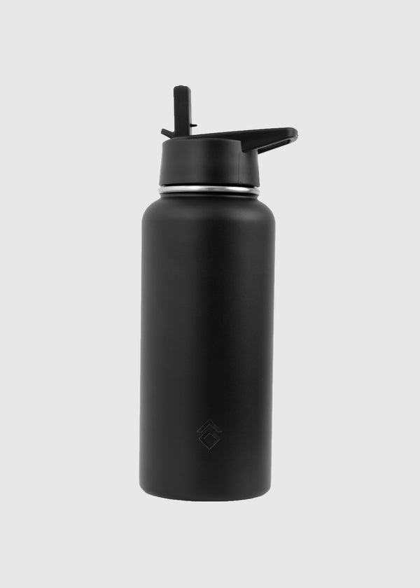 Black Thermos Water Bottle