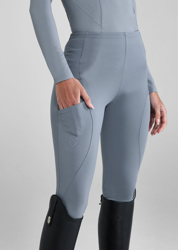 Core Leggings - Ash Blue Fuld Grip